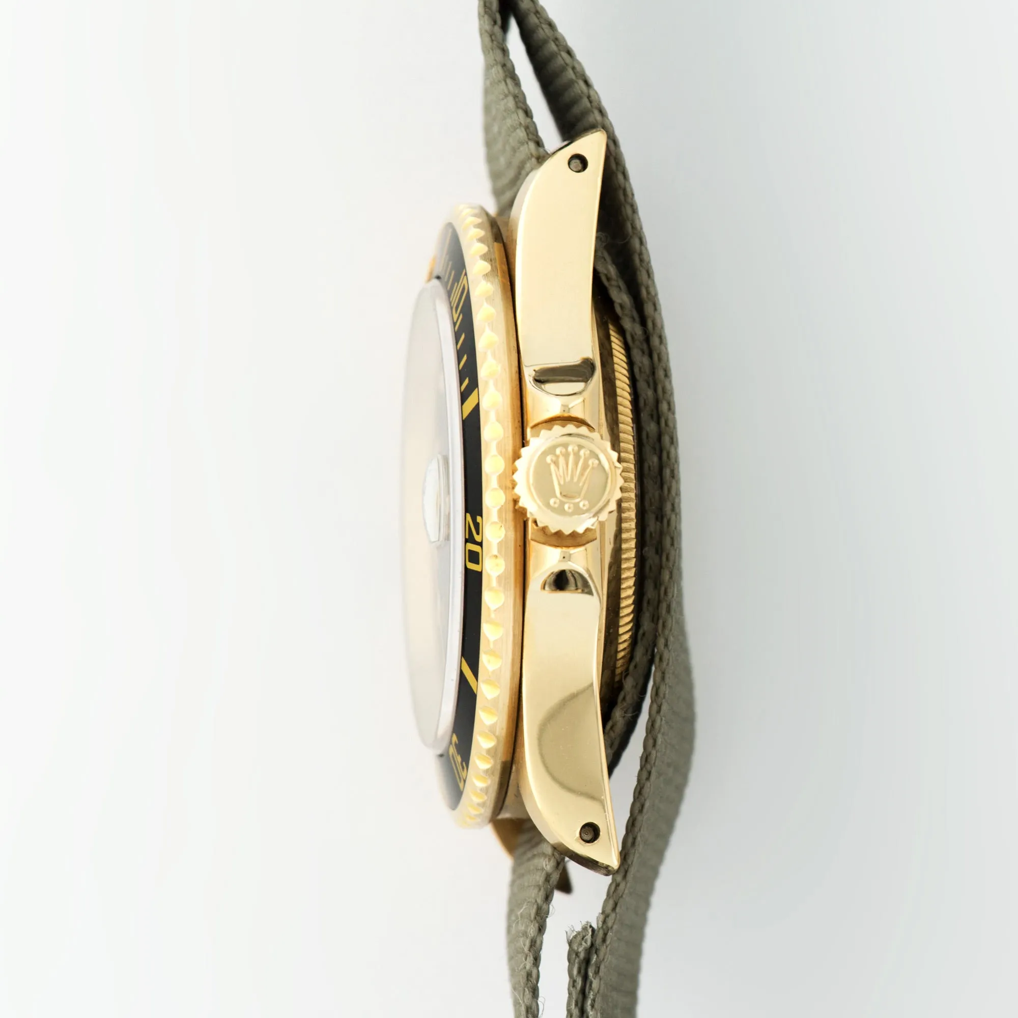 Vintage Rolex Yellow Gold Submariner Ref. 16808
