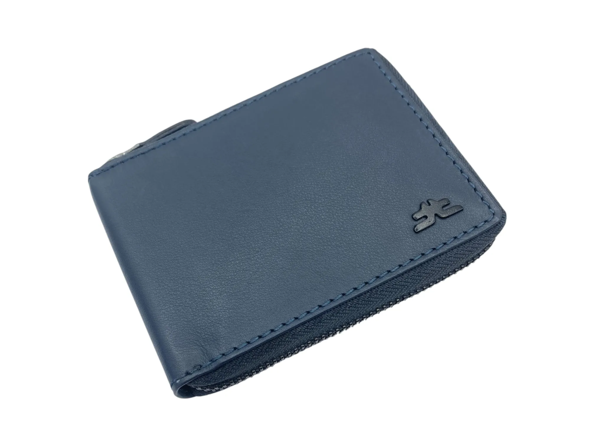 VIP Full Zip RFID Men's Wallet , Multiple Card Bifold Wallet # 1013Z