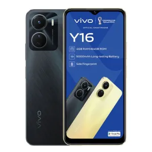 Vivo Y16 Dual Sim 64GB - Stellar Black or Drizzling_Gold