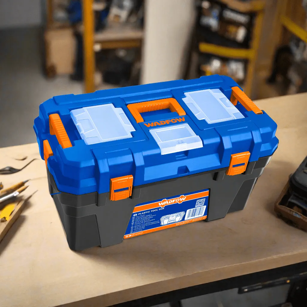 Wadfow 3 Pieces Plastic Tool Boxes - WTB4103