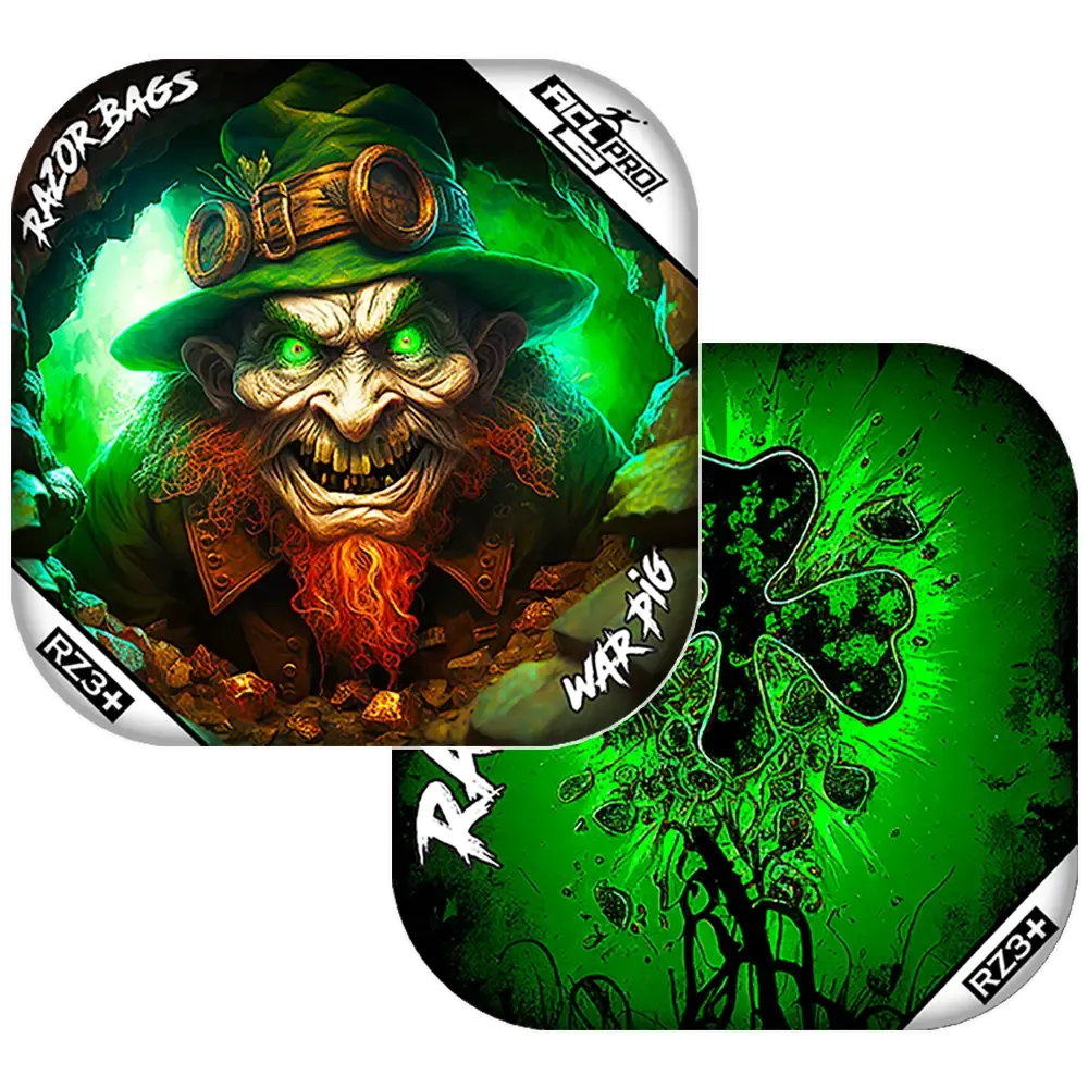 War Pig | Leprechaun Cave | ACL PRO Razor Cornhole Bags