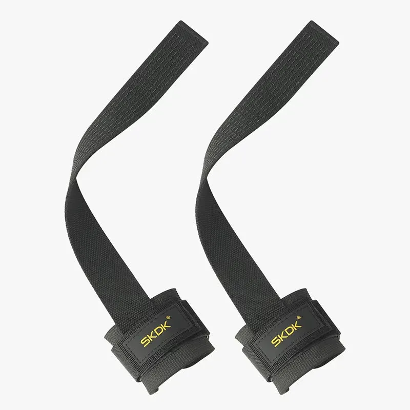 Weightlifting Strap with Wrist Band Gym Grip Bands Fitness Powerlifting Strength Weight Training Exercise Protection Wrist Strap