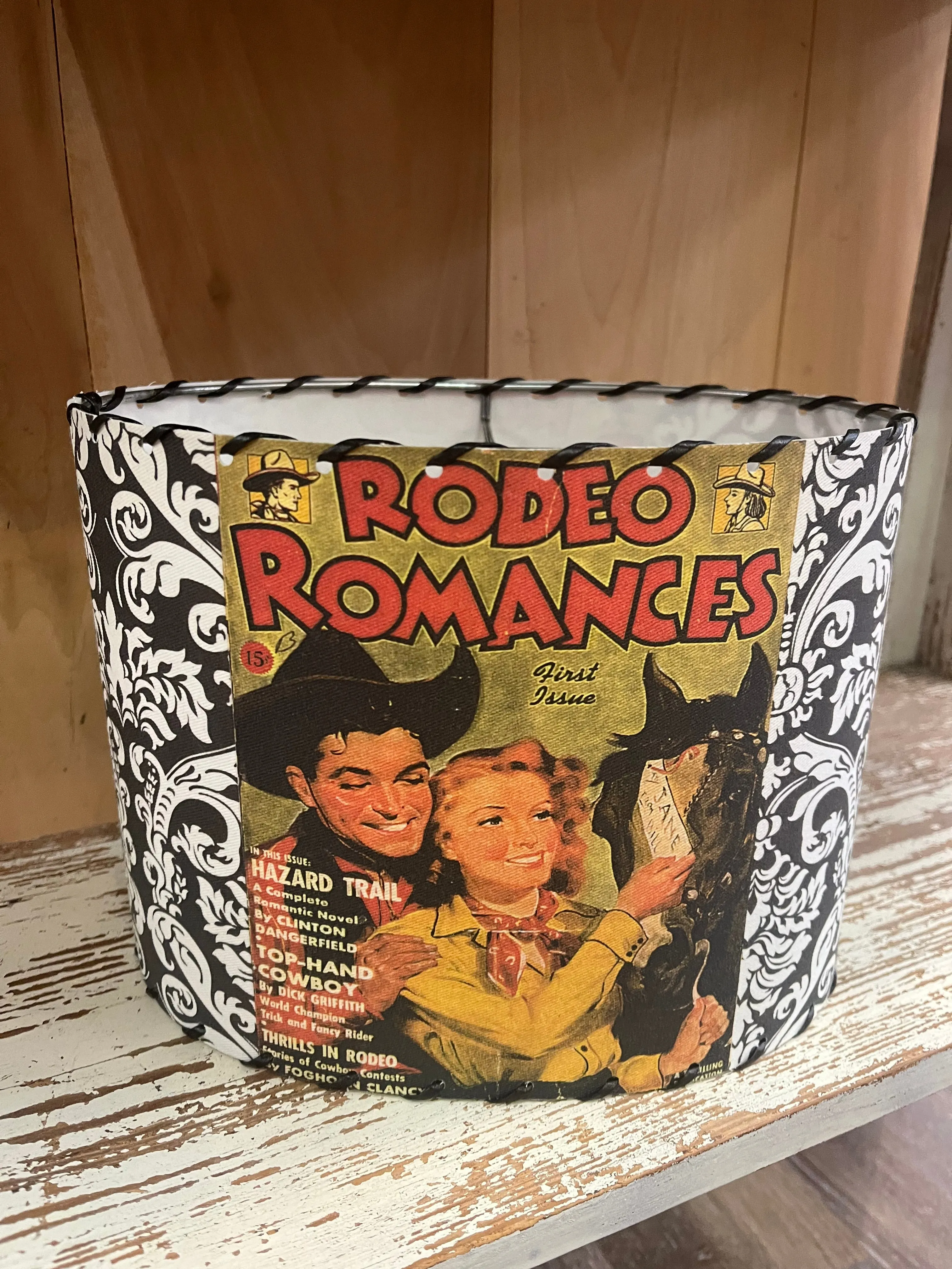 Western Lamp Shade~ Small