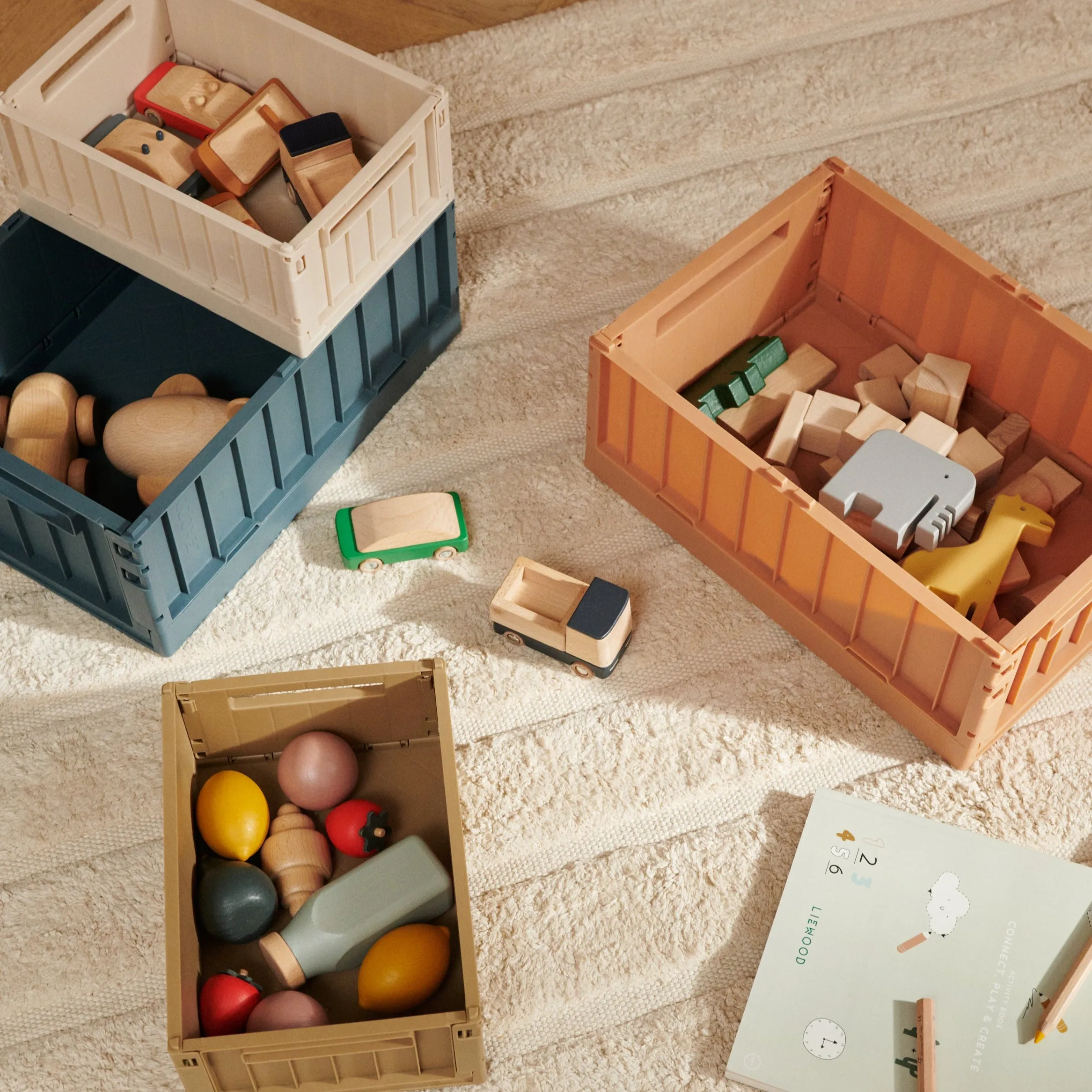 Weston Small Storage Box (Light Apricot)
