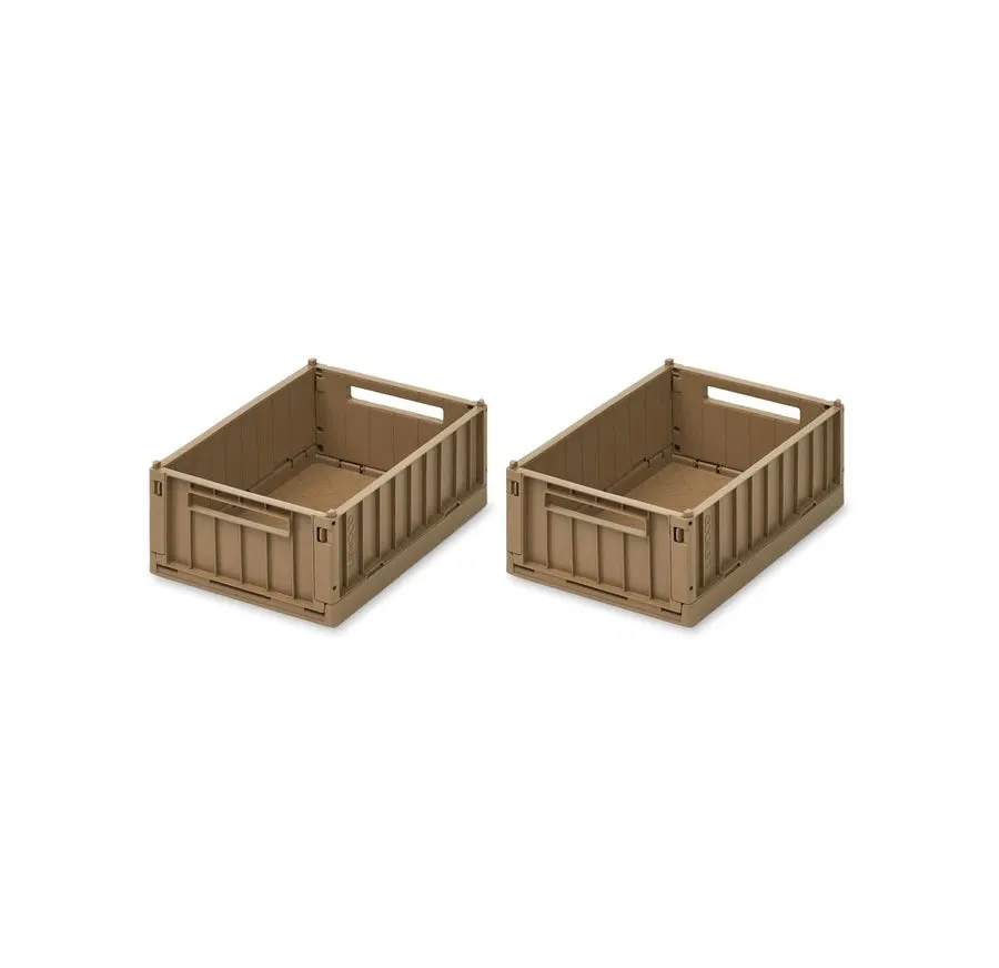 Weston Small Storage Crate Pack of 2