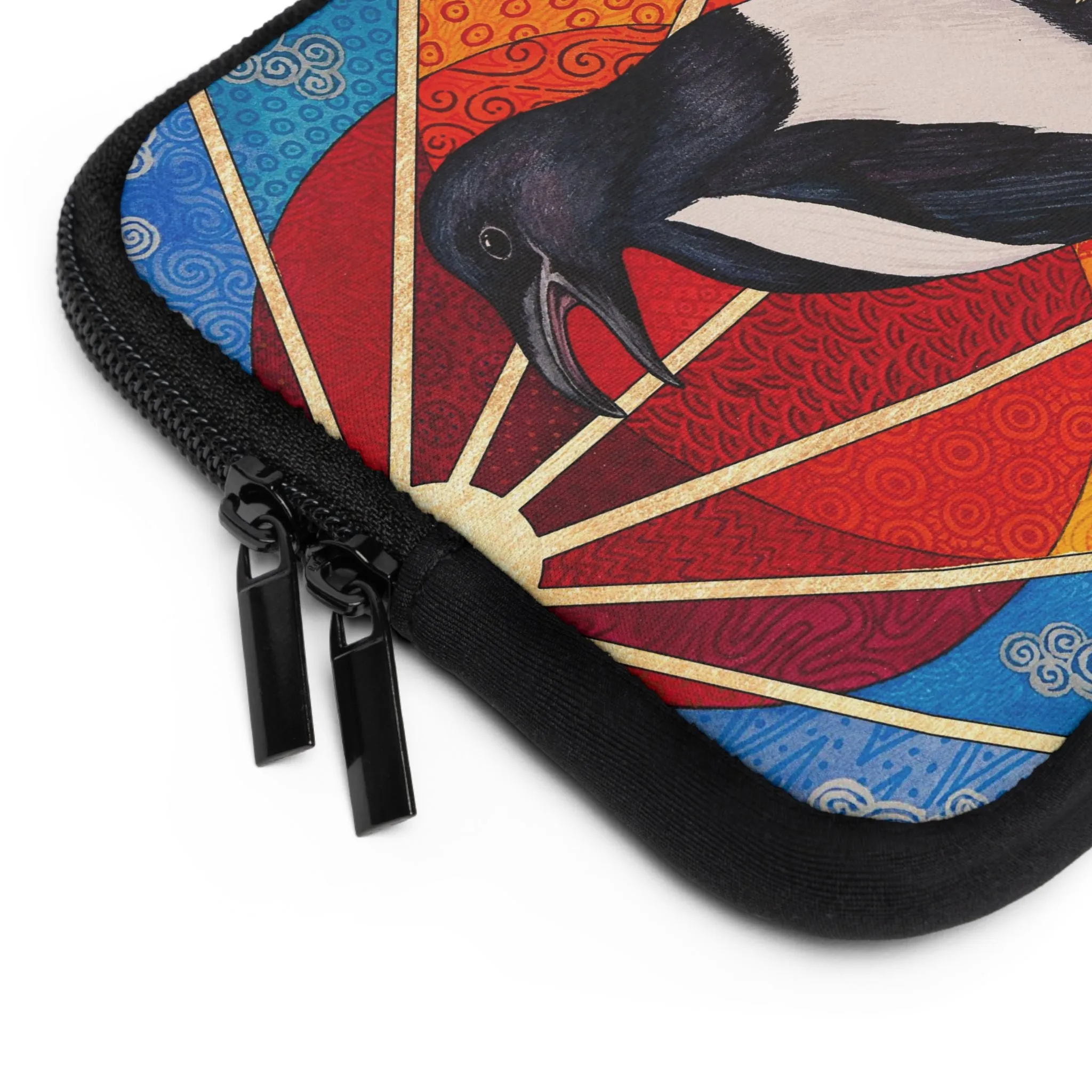 Whimsigoth Esoteric Magpie Laptop Sleeve
