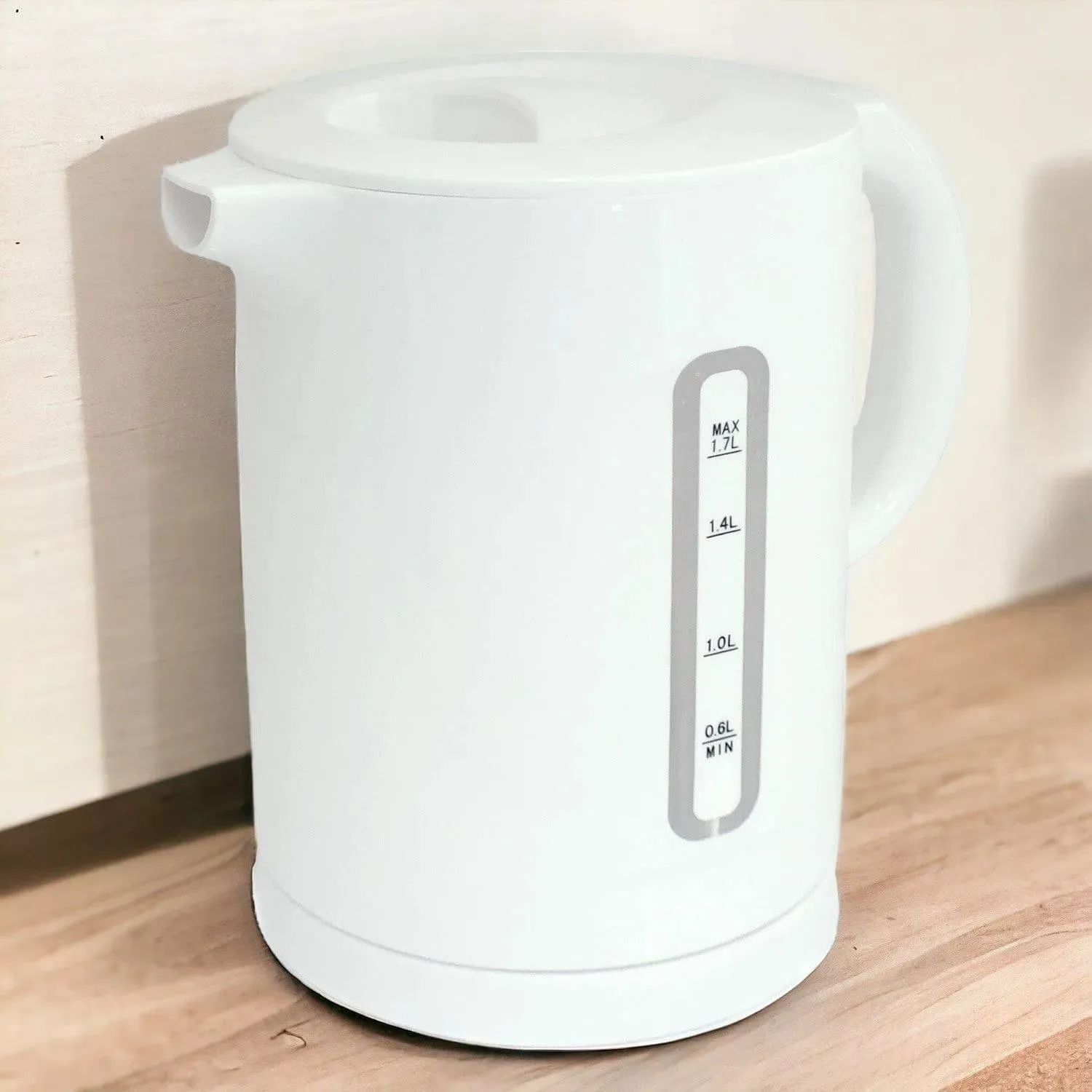 White 1.7L Cordless Electric Kettle & 2 Slice Toaster Set