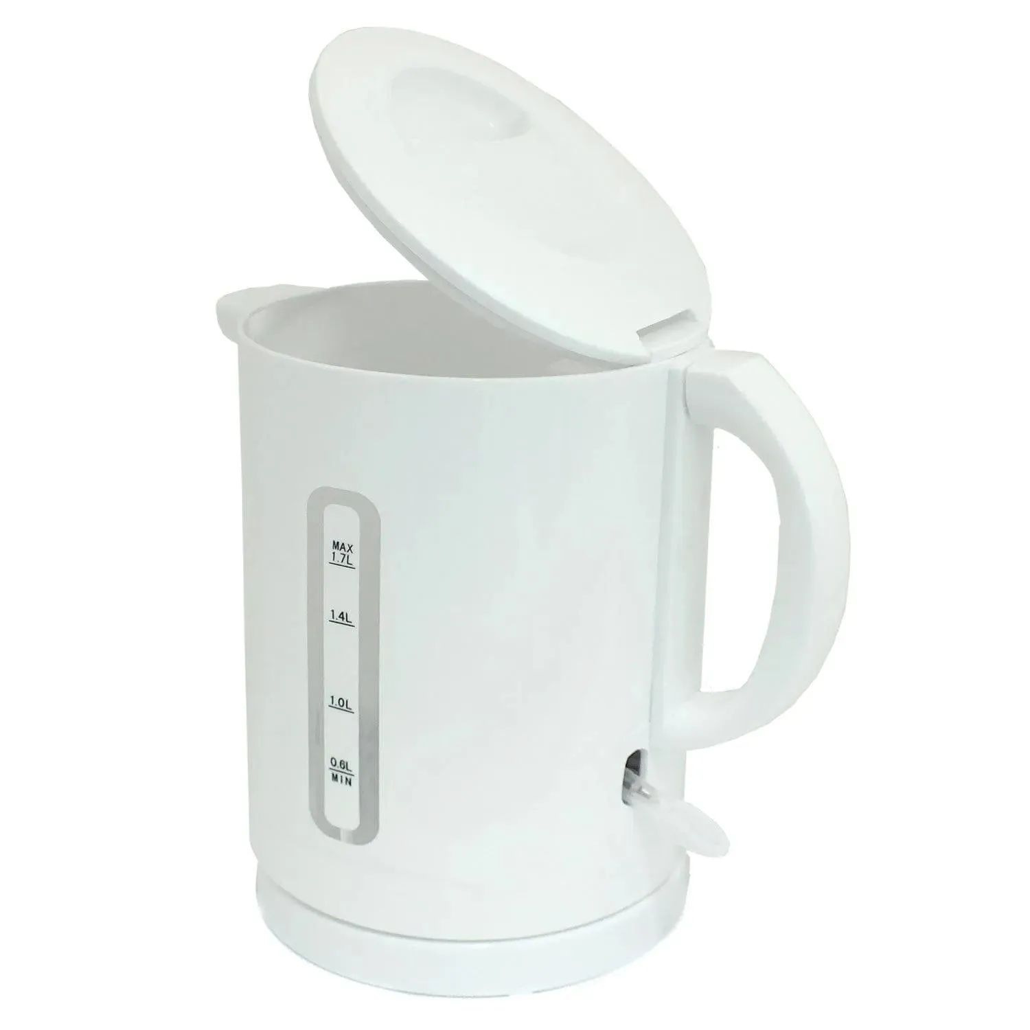 White 1.7L Cordless Electric Kettle & 2 Slice Toaster Set