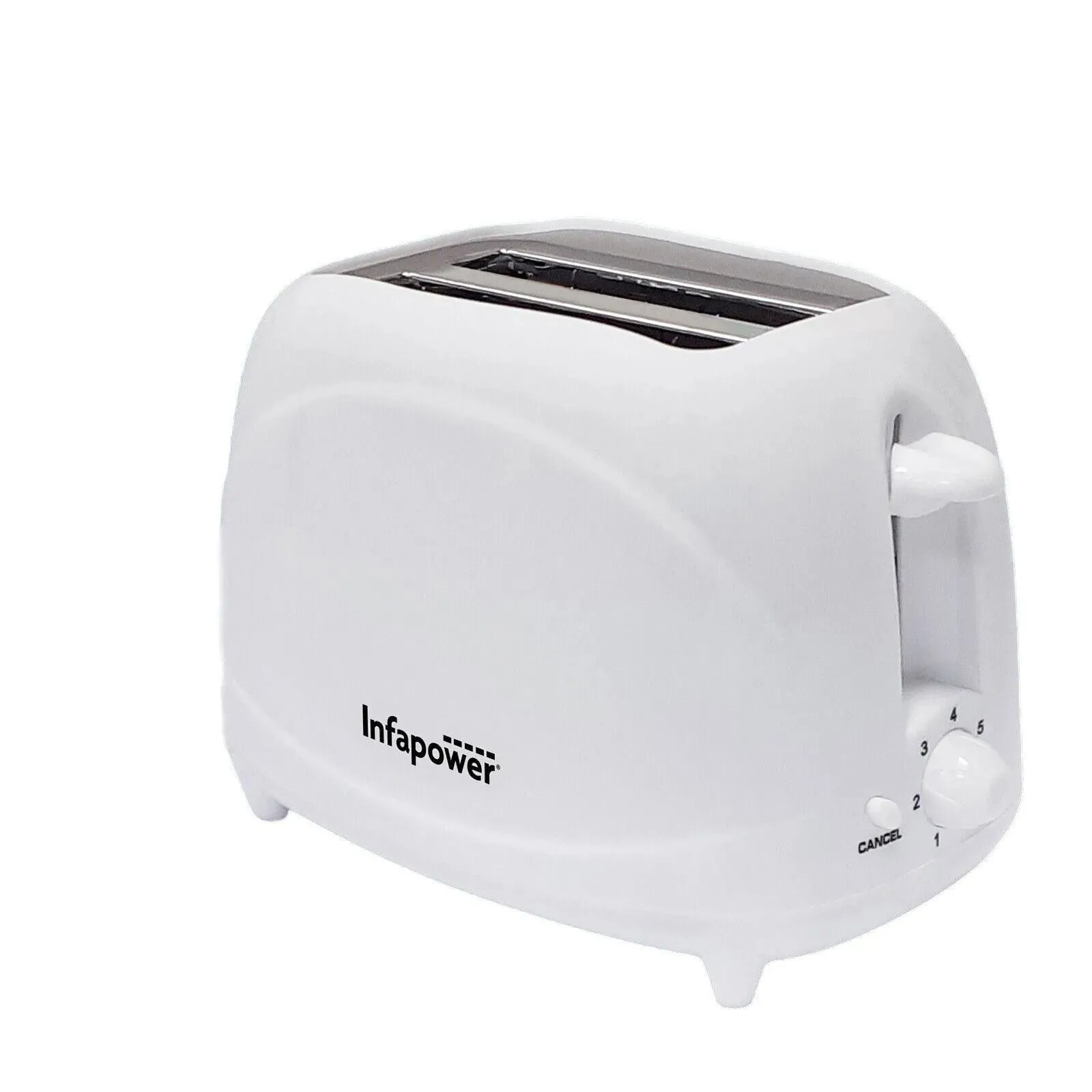 White 1.7L Cordless Electric Kettle & 2 Slice Toaster Set