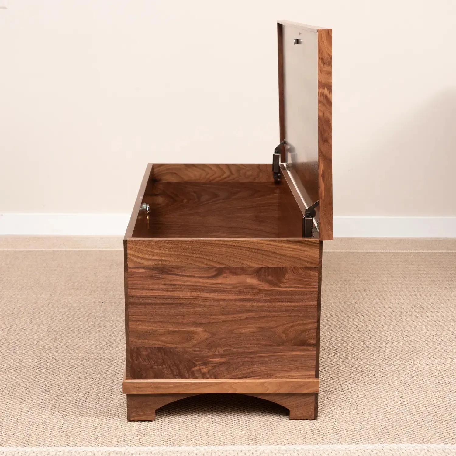 Whitley Walnut Wood Hope Chest