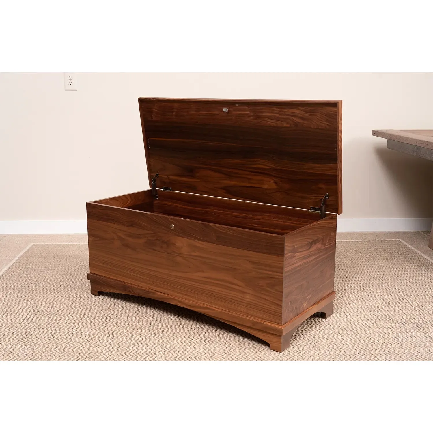 Whitley Walnut Wood Hope Chest