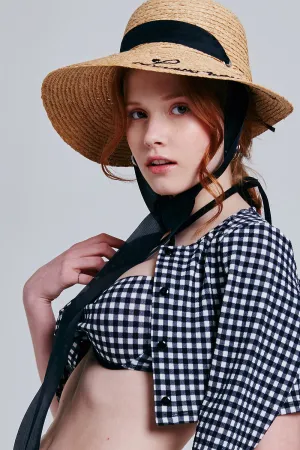 Wicker Ribbon Hat