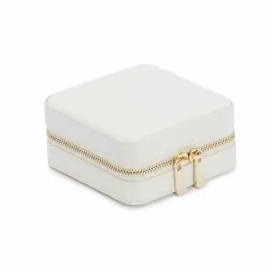 Wolf Maria Small Zip Jewelry Case - Ivory
