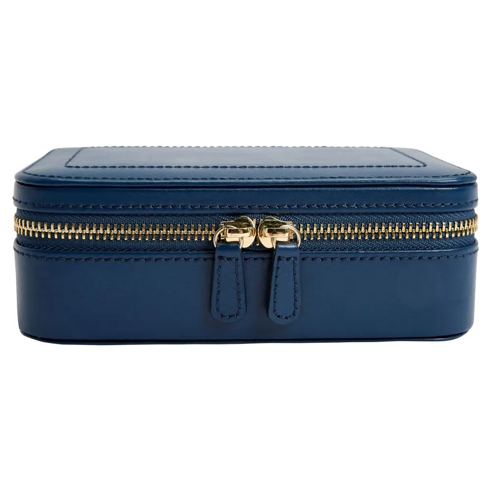 Wolf Sophia Jewelry Travel Zip Case - Indigo