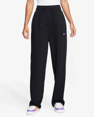 Women's Dri-FIT One High-Waisted Full-Length Open-Hem French Terry Sweatpants