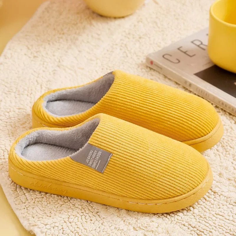 Women's Thick Bottom Home Slippers