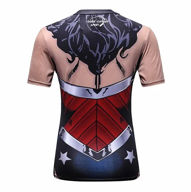WONDER WOMAN  Gym T-Shirt