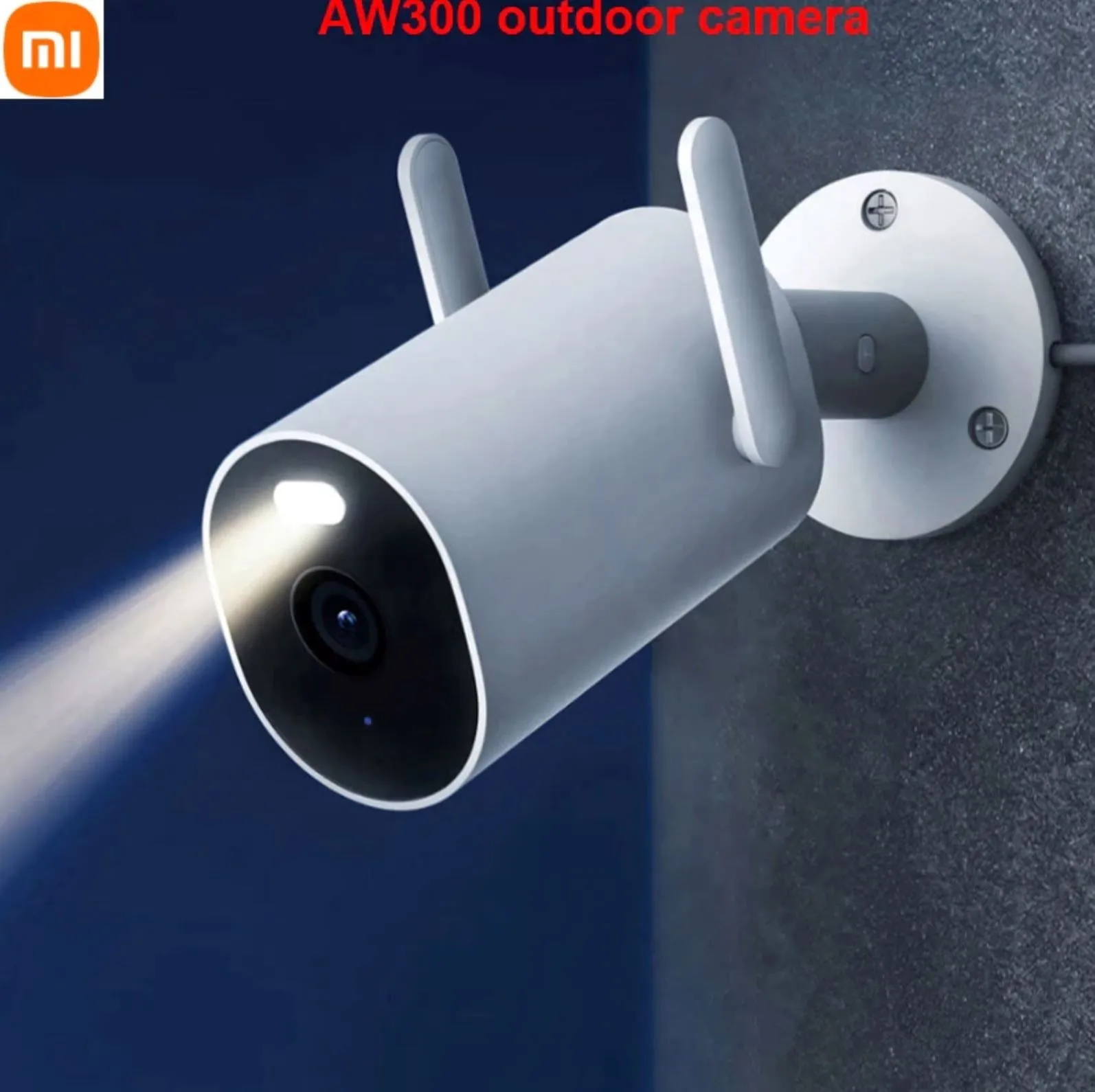 Xiaomi Mijia Smart Outdoor Camera AW300 IP66 2K Full Color Night Vision WiFi Video Surveillance Webcam CCTV