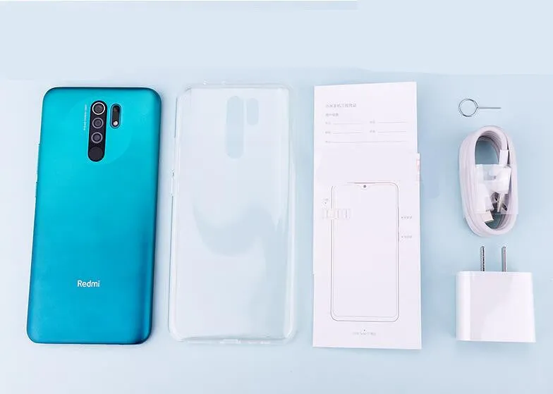 Xiaomi Redmi 9 global rom Smartphone  6.53"" Display 5020mAh Battery Redmi9 Mobile Phone Pink_4 128G