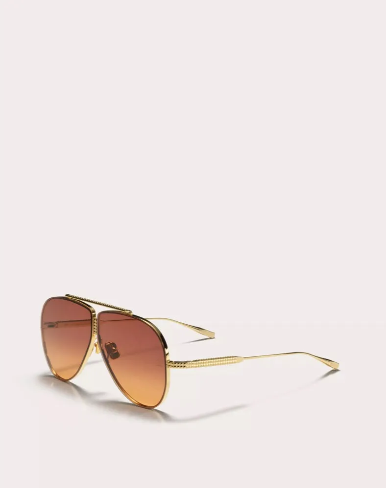 XVI-100D Gold / Violet to Orange Gradient