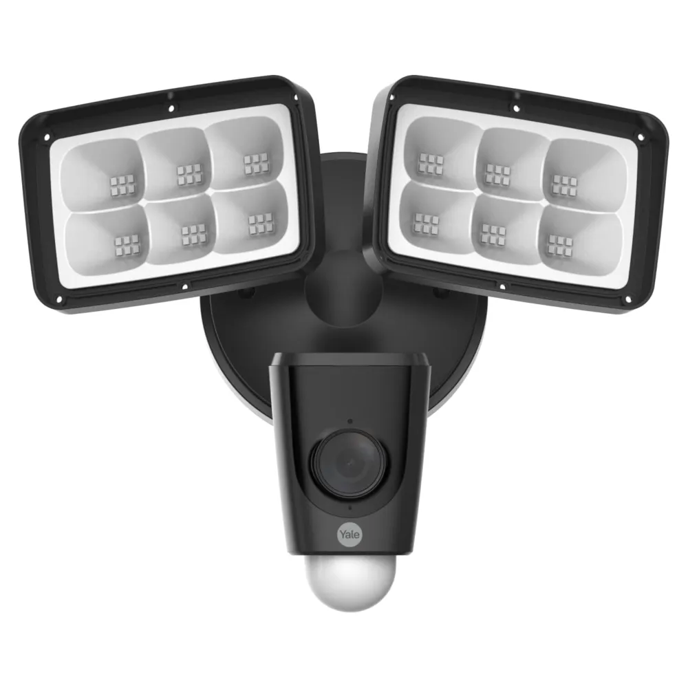 Yale Floodlight Camera - Black