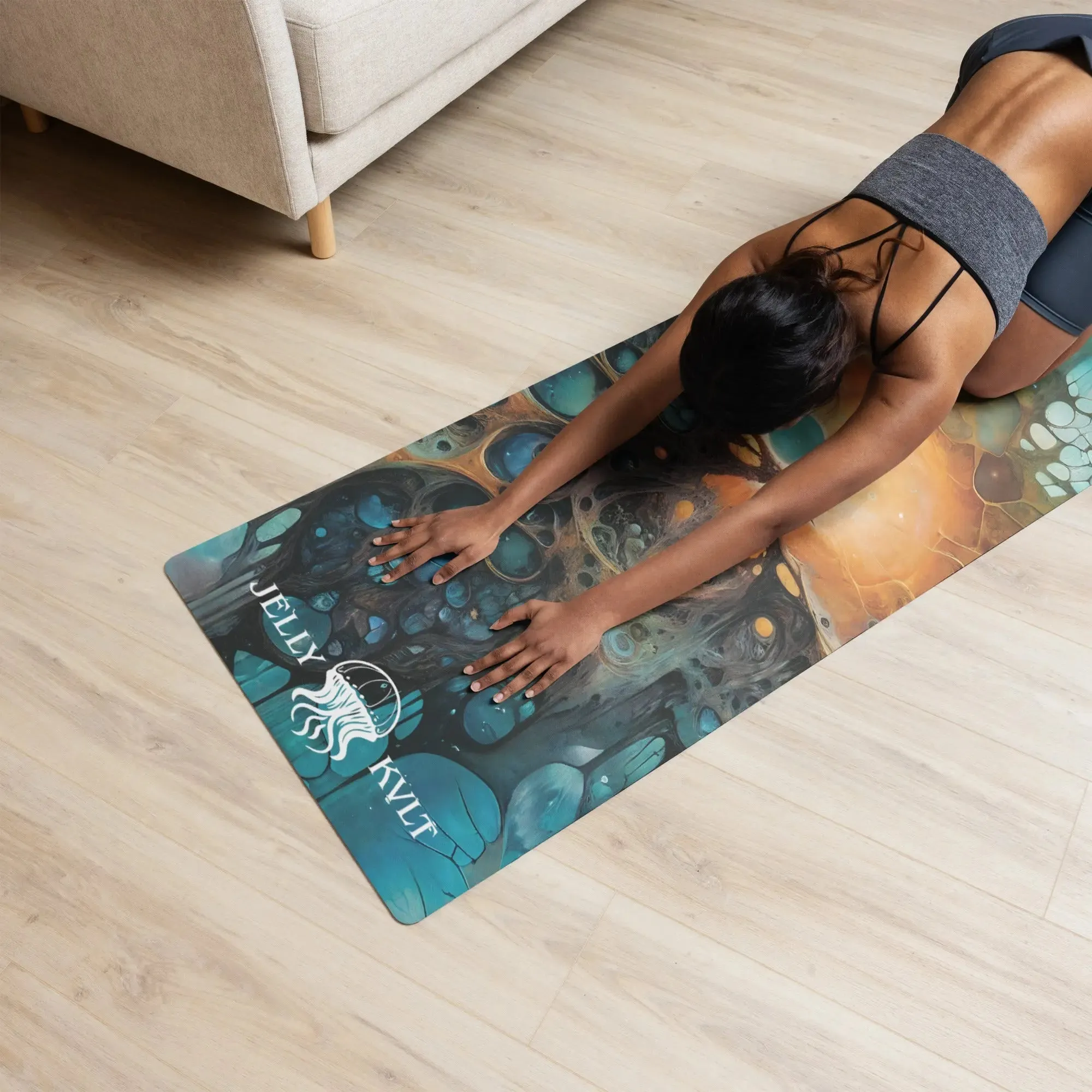 Yoga mat - Chthonic Echoes