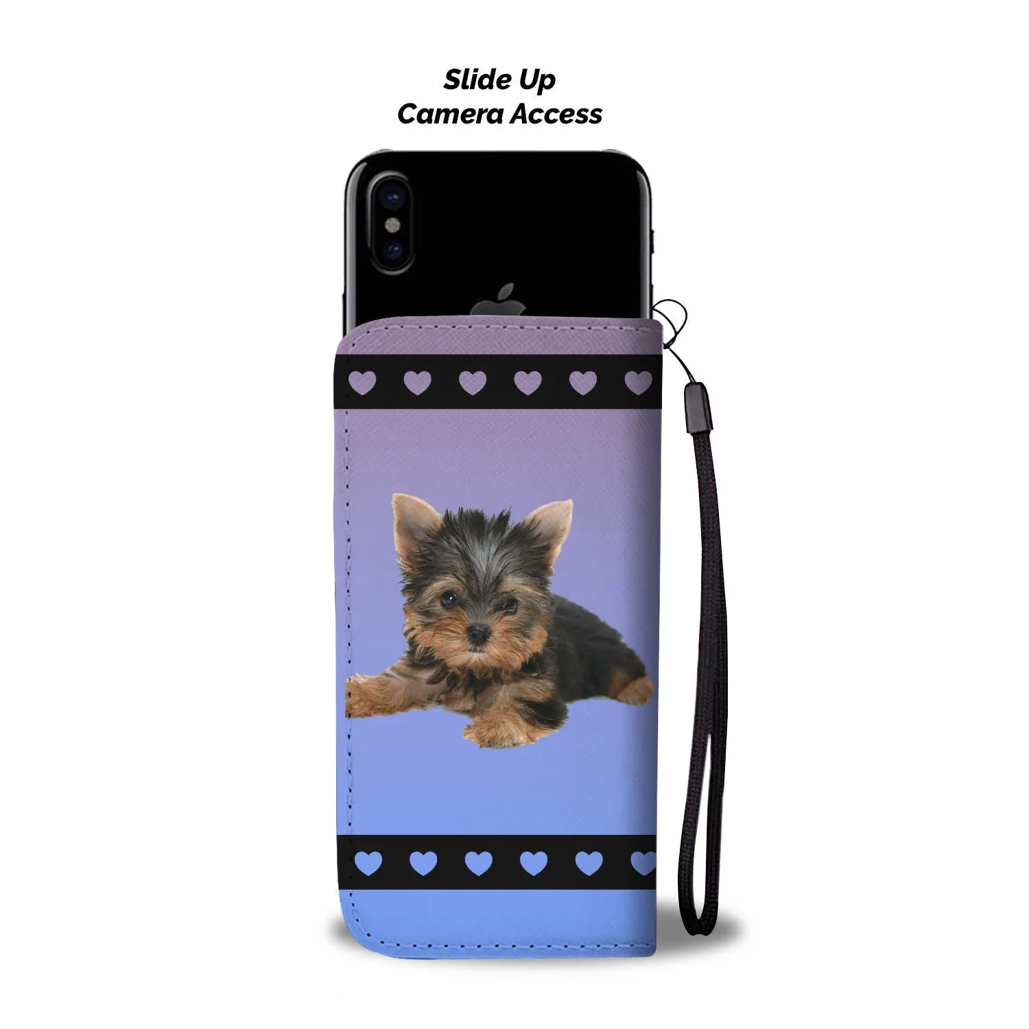 Yorkie Phone Case Wallet