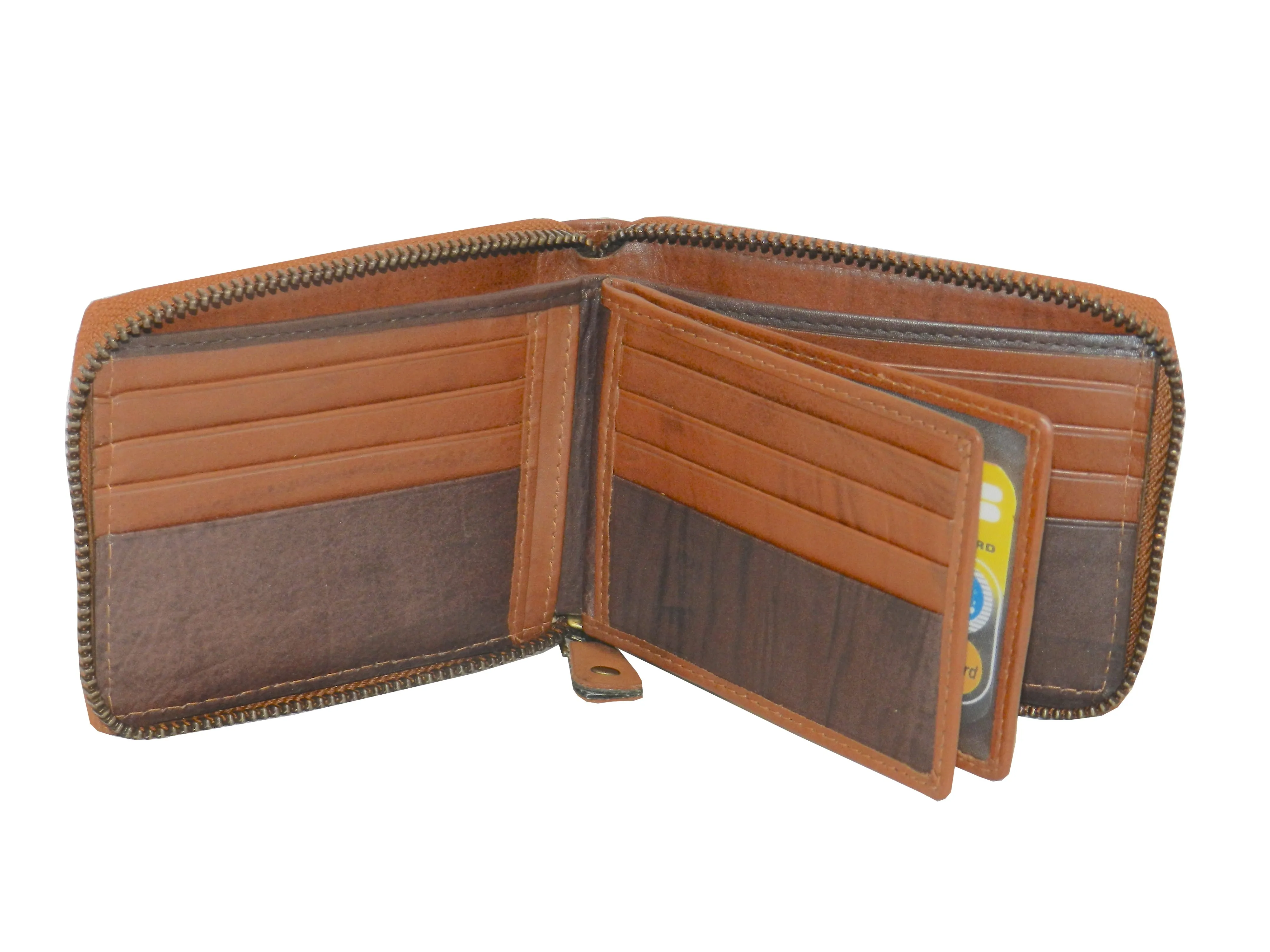 ZipVault 18 Card Full Zip Wallet #983AZ