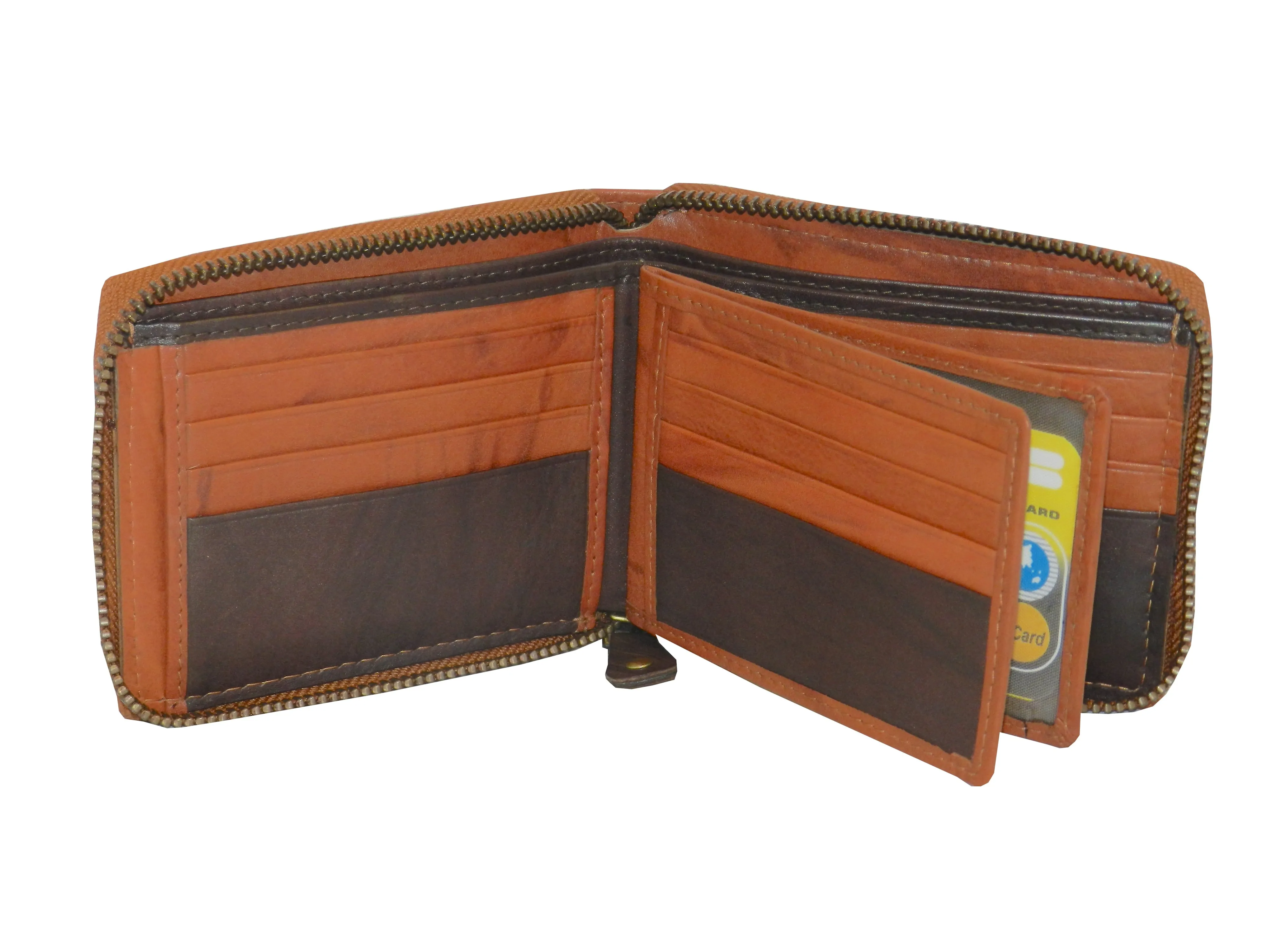 ZipVault 18 Card Full Zip Wallet #983AZ