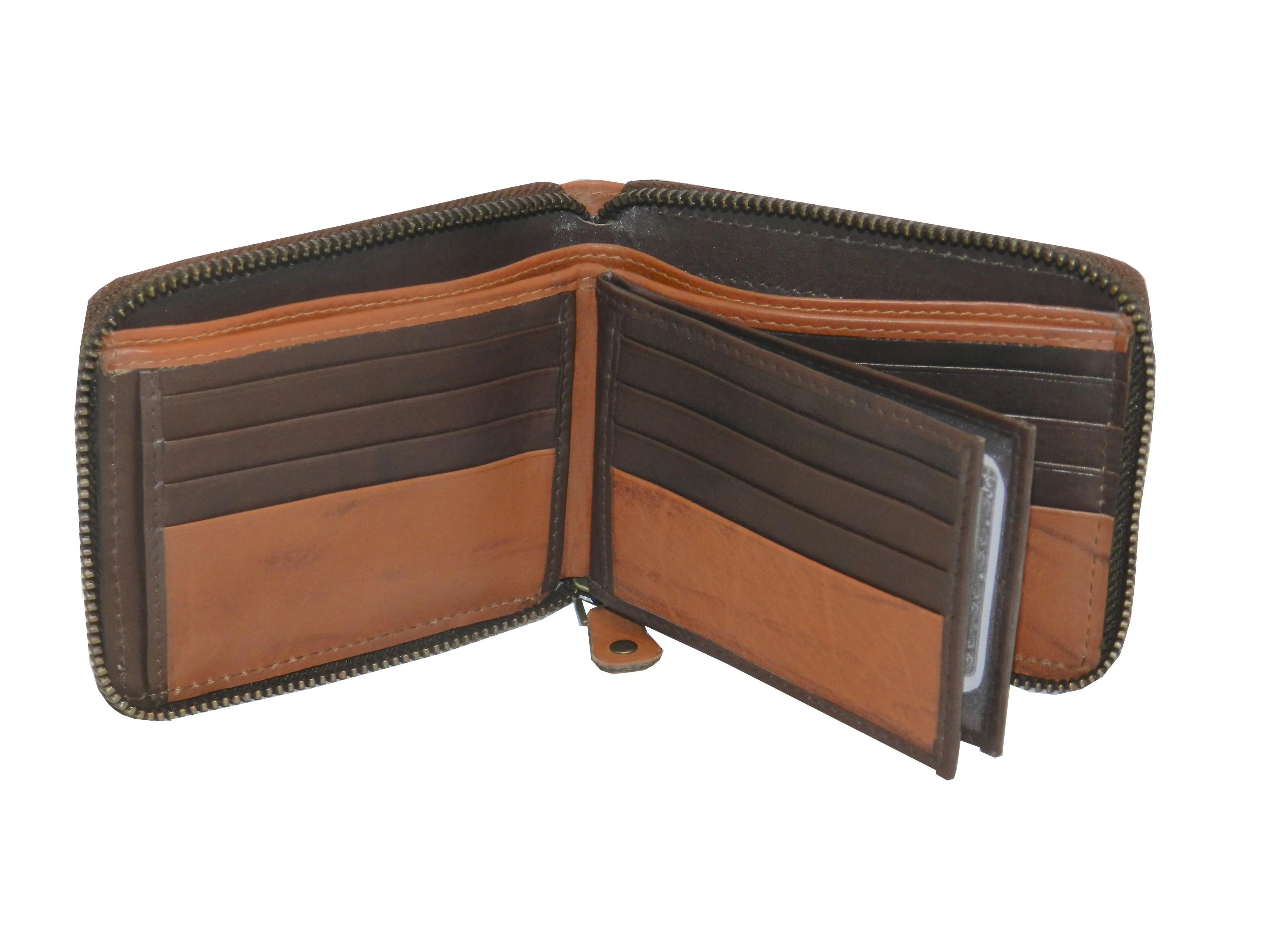 ZipVault 18 Card Full Zip Wallet #983AZ