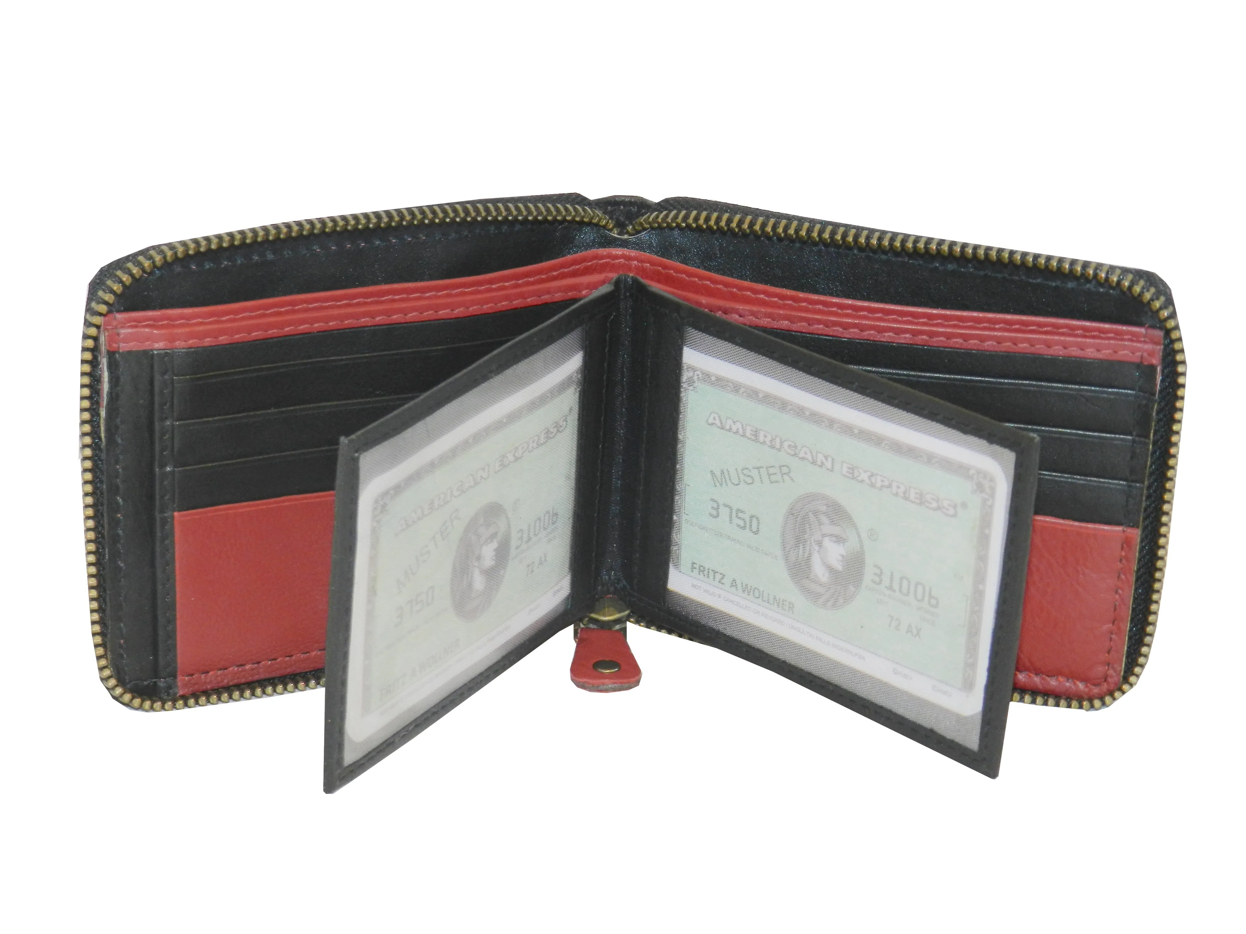 ZipVault 18 Card Full Zip Wallet #983AZ