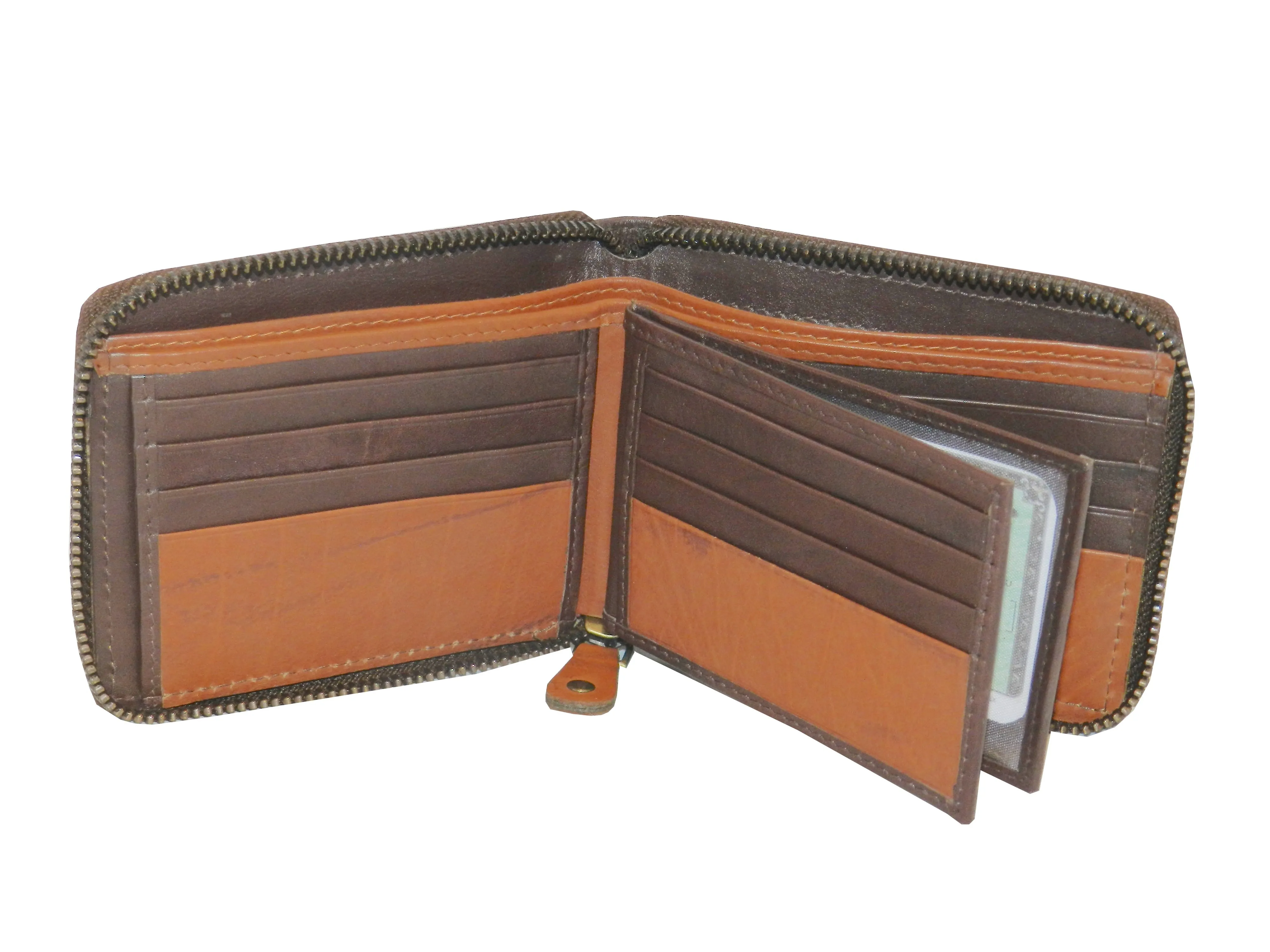 ZipVault 18 Card Full Zip Wallet #983AZ
