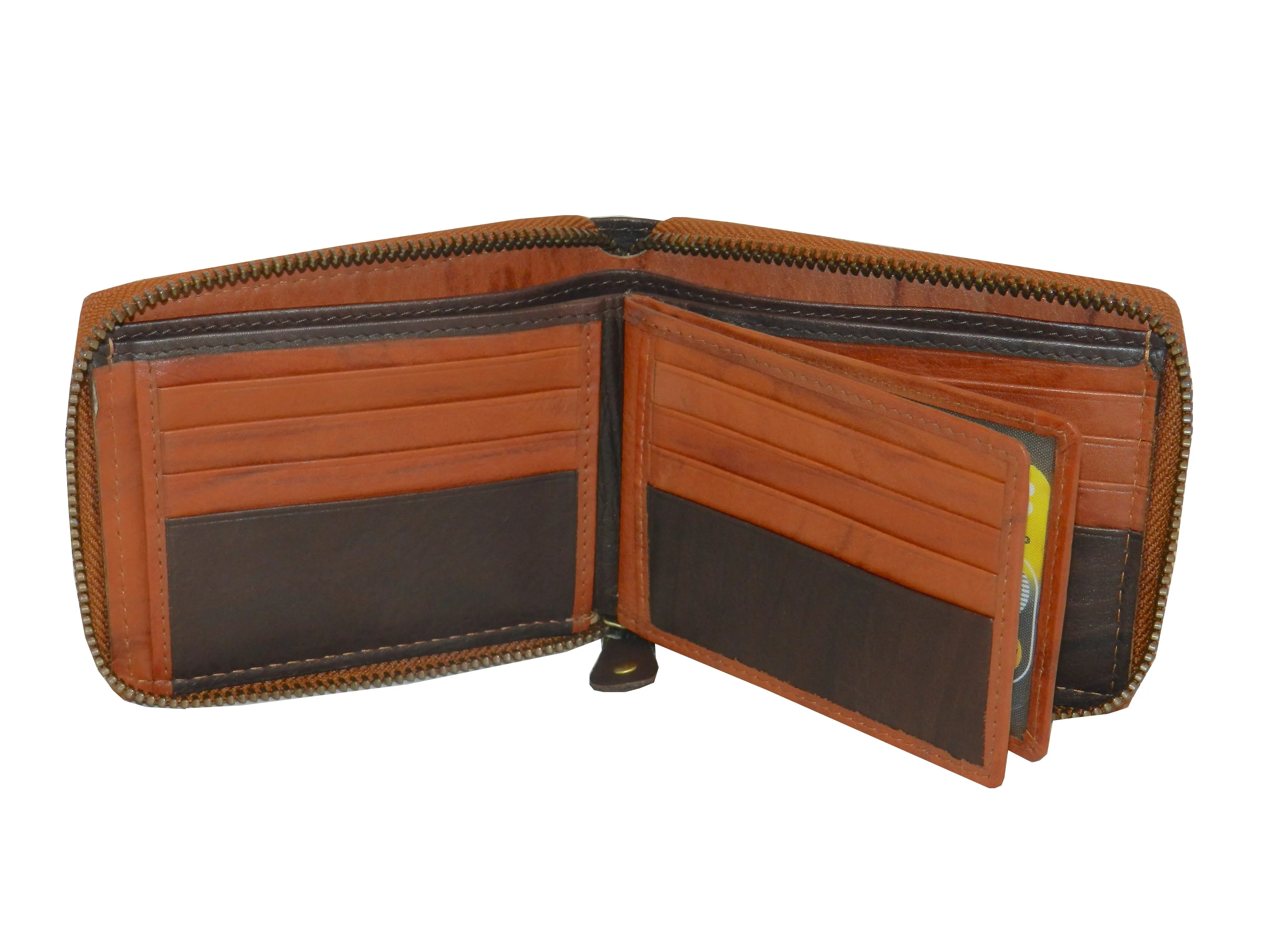 ZipVault 18 Card Full Zip Wallet #983AZ
