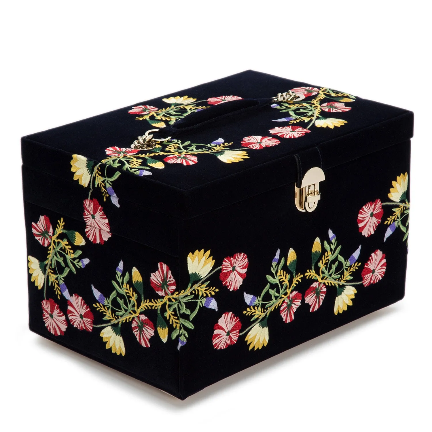 Zoe Large Jewelry Box Indigo