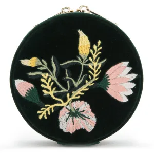 Zoe Travel Round Forest Green
