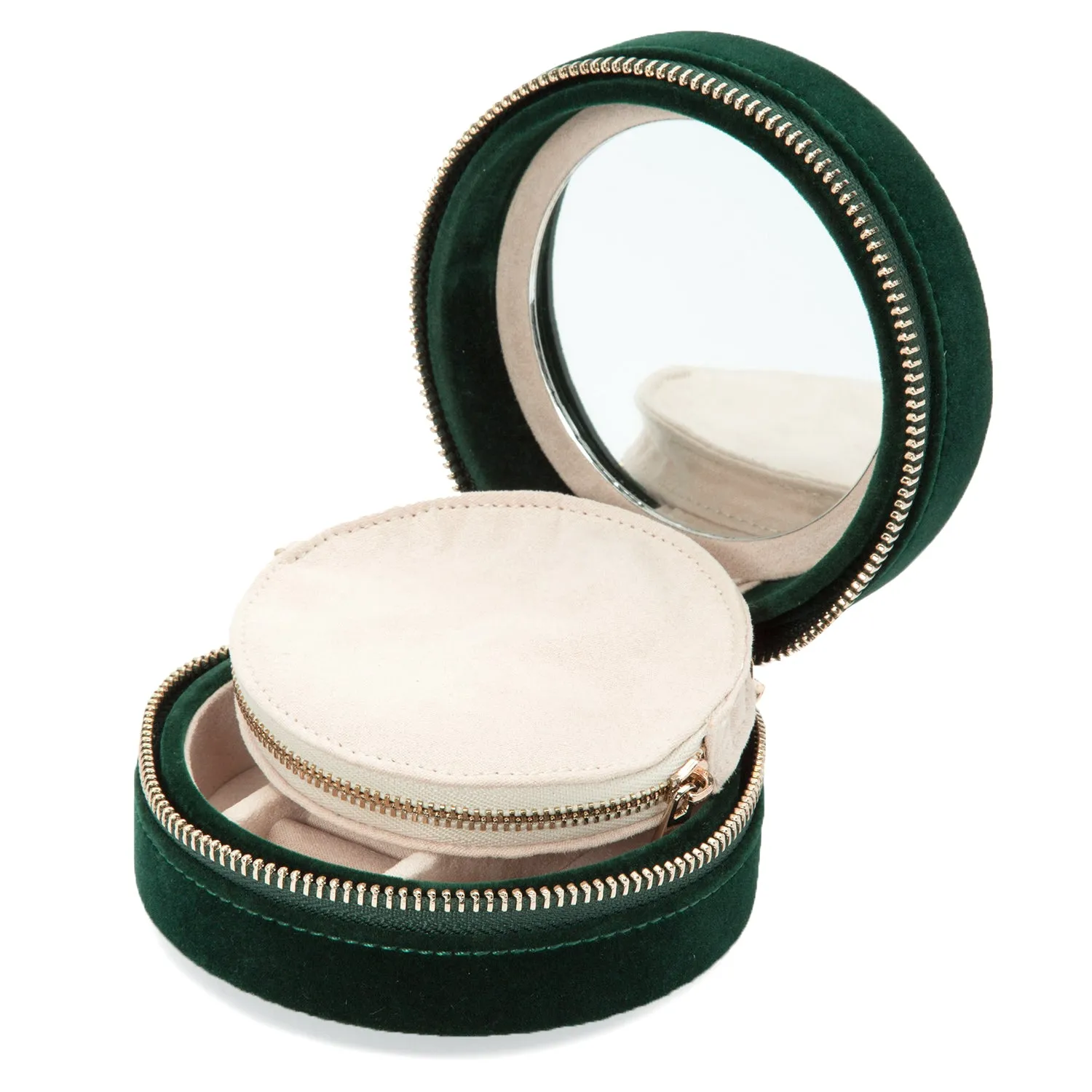 Zoe Travel Round Forest Green